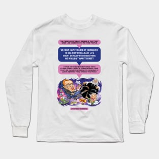 Stephen Hawking Long Sleeve T-Shirt